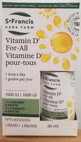 Vitamin D3 - Liquid (St Francis)